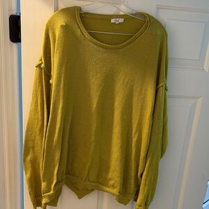 Easel Olive Knit Sweater
